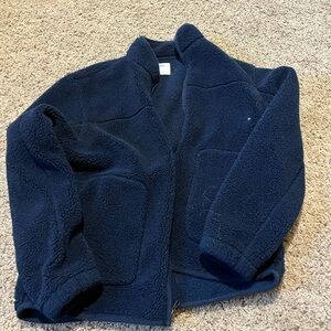 Old Navy Dark Blue Fleece Jacket